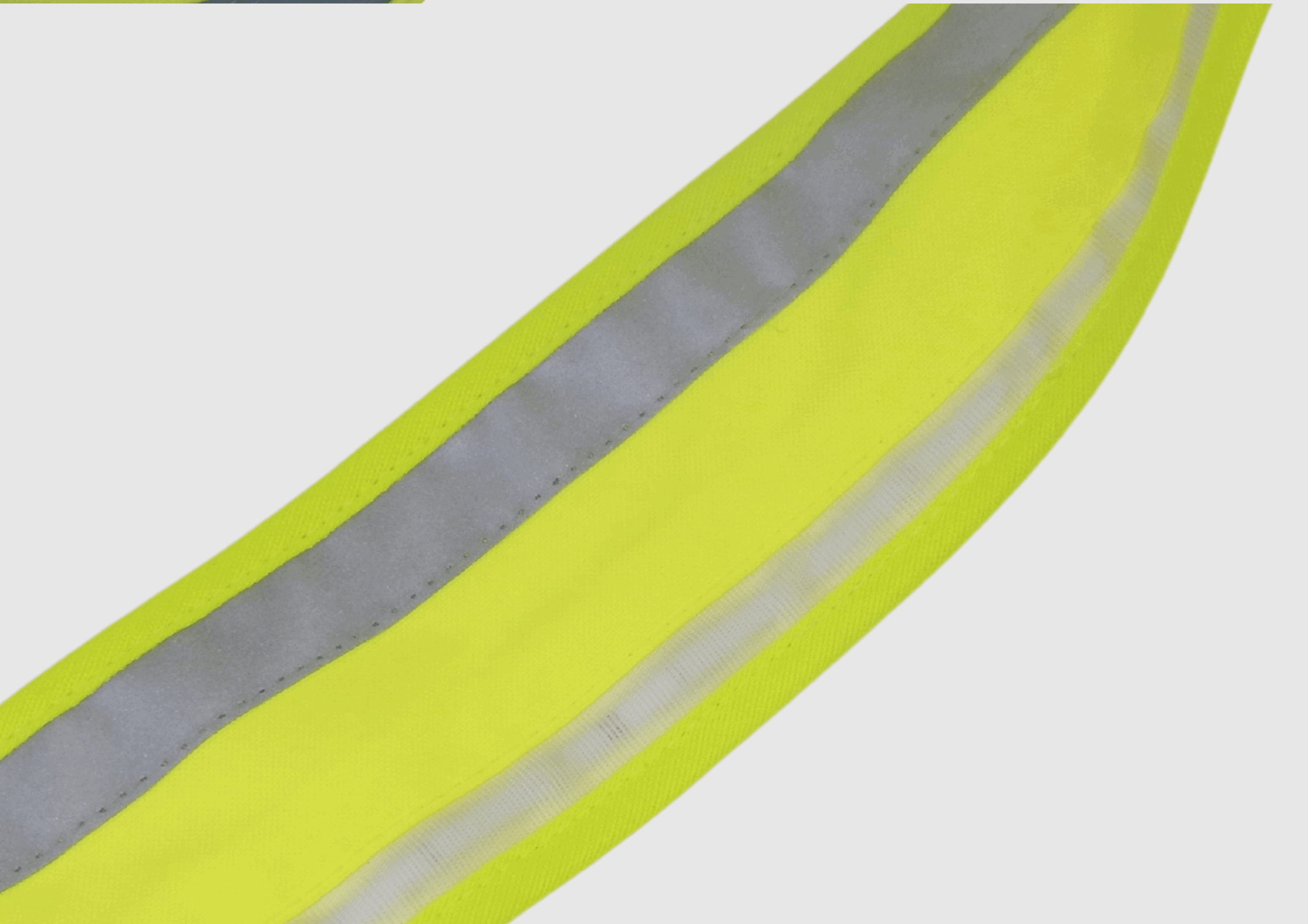 Reflektorstreifen Detailansicht LED Buggy Strap