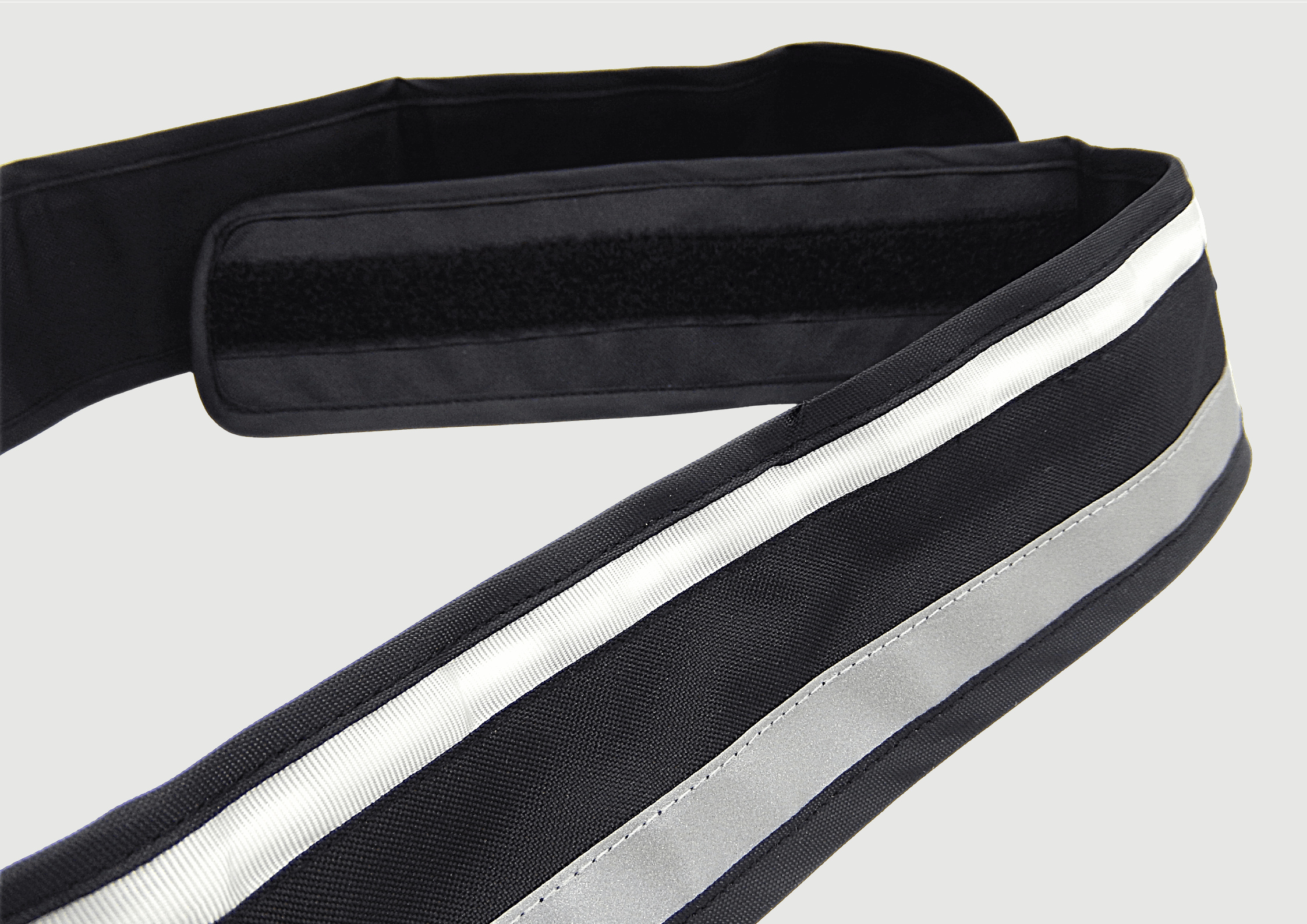 LED Gurt Detailansicht schwarz