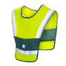 LED Warncape für Kinder petrol ohne Patch