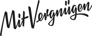 Mit Vergnügen Magazin als Logo